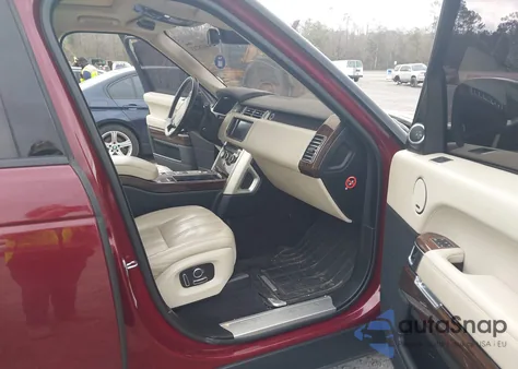 2016 Land Rover Range Rover 5.0L V8 Supercharged z USA, uszkodzony, nr VIN SALGS2EF9GA289832